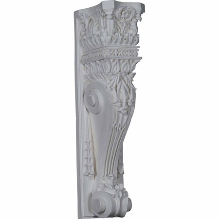 Ekena Millwork 6 1/2"W x 8 1/8"D x 27 3/8"H Marseille Surround SUR27X06X08MA